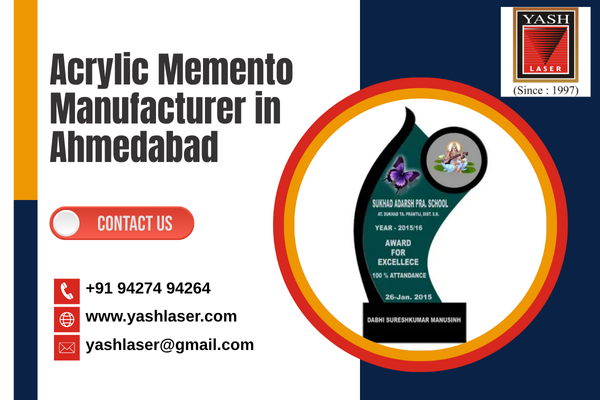 Acrylic Memento Manufacturer in Ahmedabad