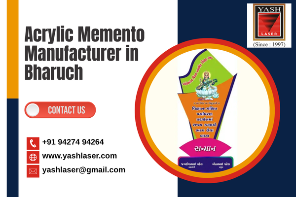Acrylic Memento Manufacturer in Bharuch