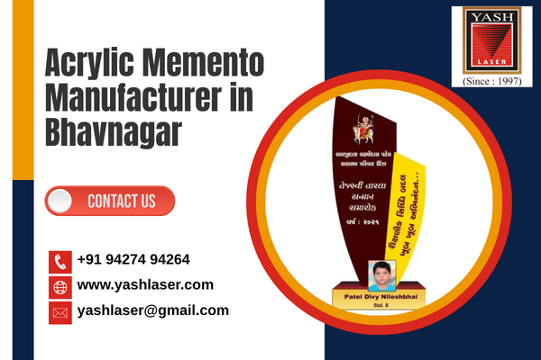 Acrylic Memento Manufacturer in Bhavnagar