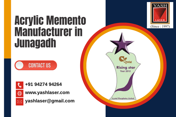 Acrylic Memento Manufacturer in Junagadh
