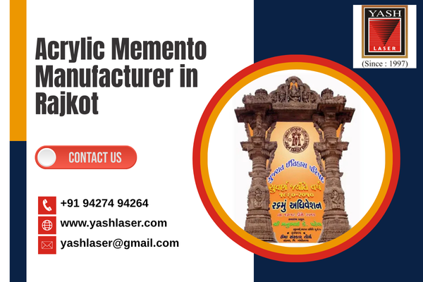 Acrylic Memento Manufacturer in Rajkot