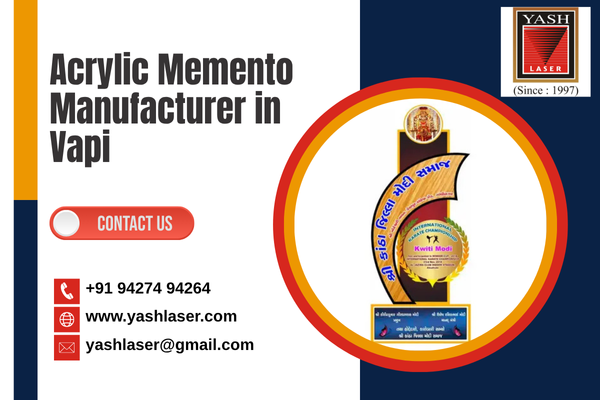 Acrylic Memento Manufacturer in Vapi